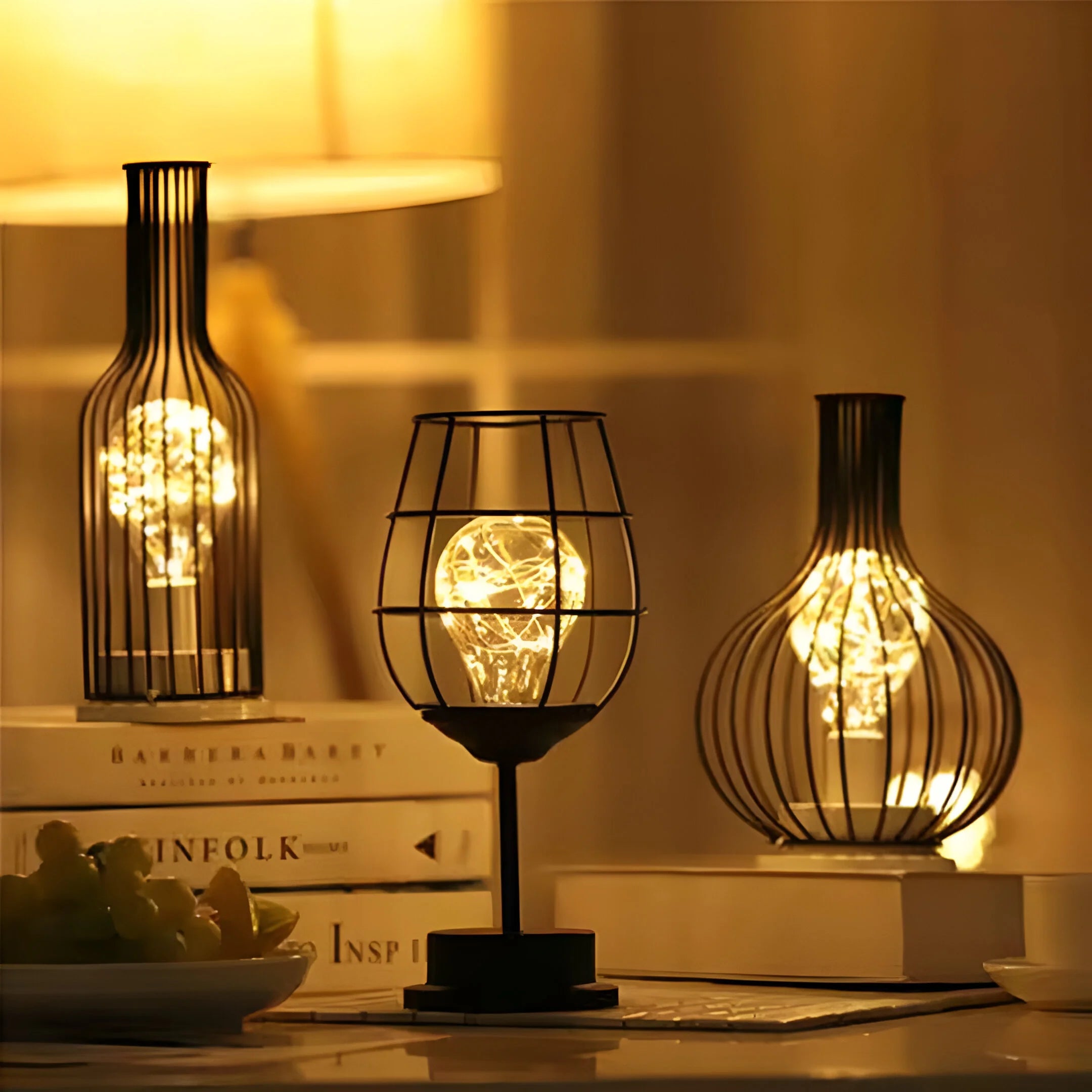 GlowAura – Modern Sphere Table Lamp