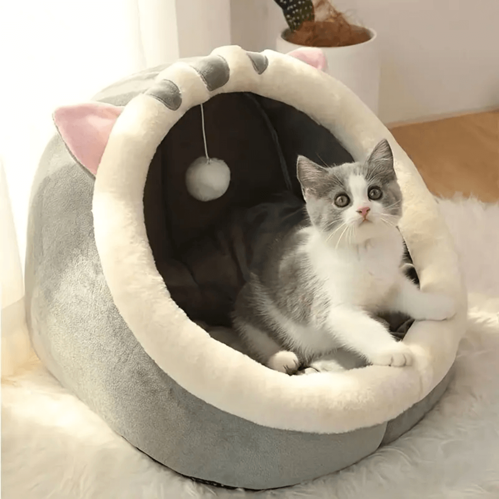 Soft Snuggle Cat Cave