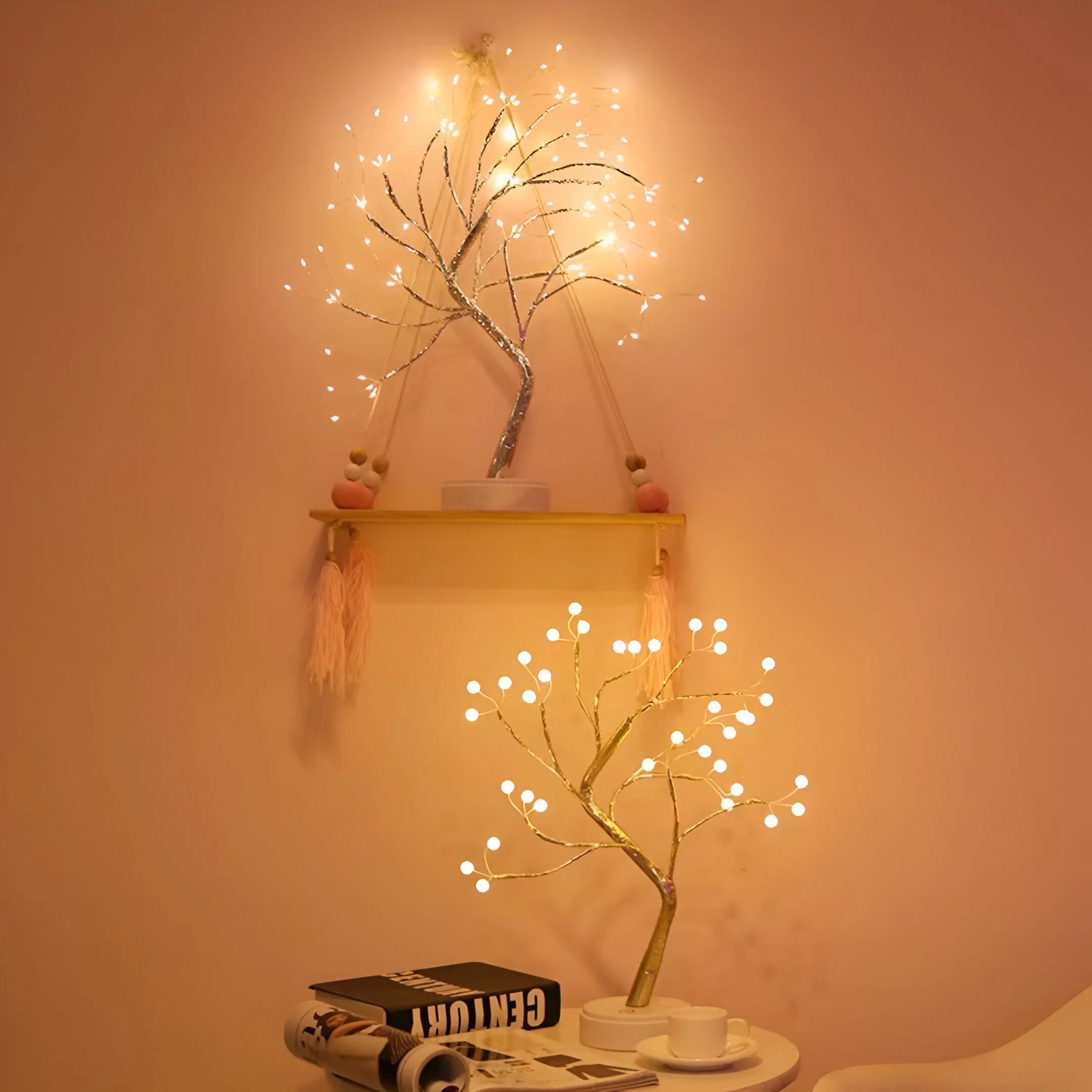 LumiGlow – Enchanted Fairy Light Tree Lamp