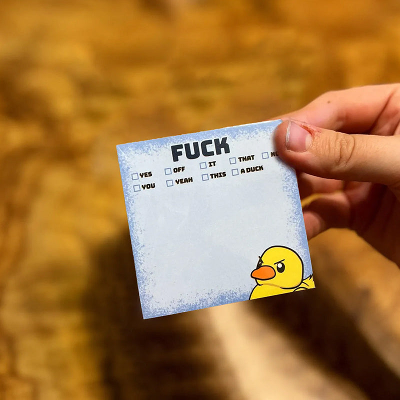 BowLift | Funny Cheeky Duck Sticky Notes