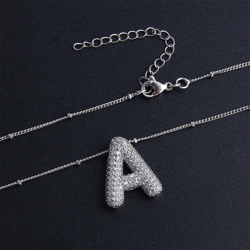 BowLift | Alphabet-Diamond-Pendant-Necklace