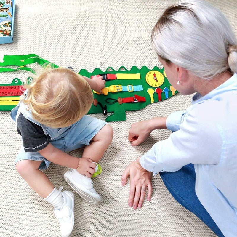 BowLift | Children's preschool crocodile felt