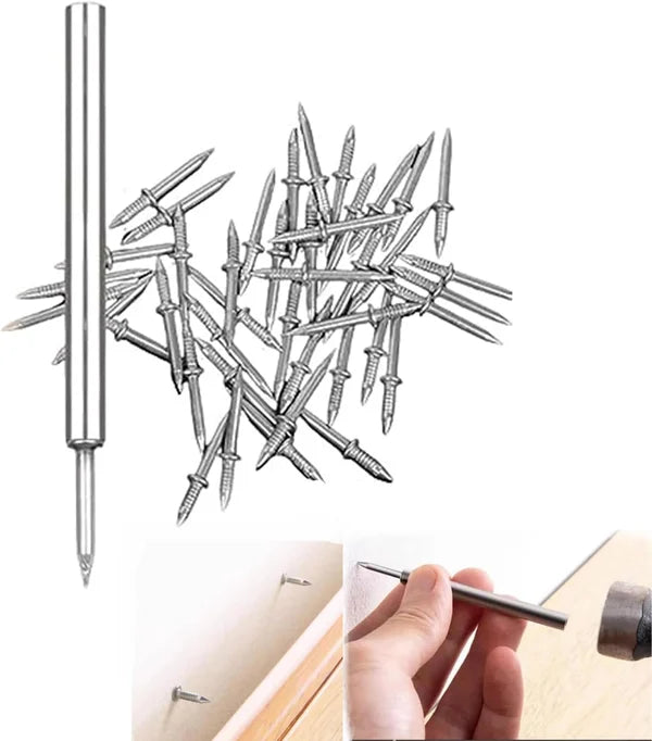 BowLift | Double-Head Skirting Thread Seamless Nail