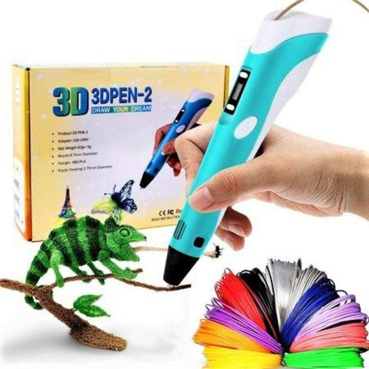 BowLift | ColorPoint 3D Pen – Creative Drawing Pen for Children with 20 Colors Filament