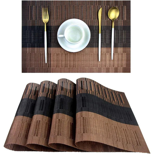BowLift | SturdyWoven - High-Quality Washable Table Mats