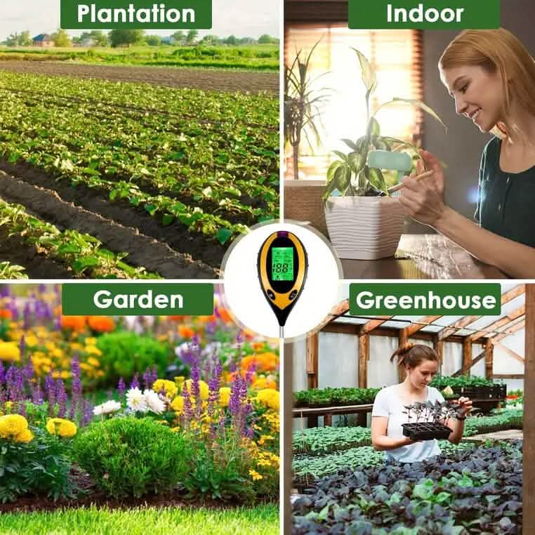 BowLift | 4-in-1 digital soil moisture meter