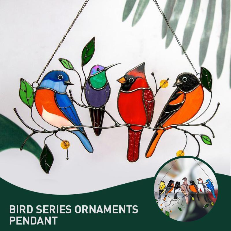 BowLift | Colorful Bird Window Hanger Sun Seeker