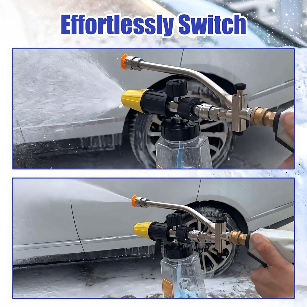BowLift | Enhance Your Car Washing Experience -  Foam Cannon Dual Connector Accessory