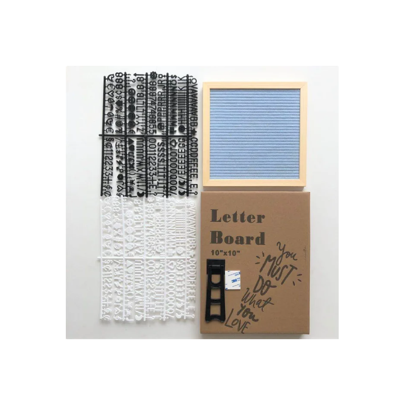 BowLift | Felt Letter Message Board