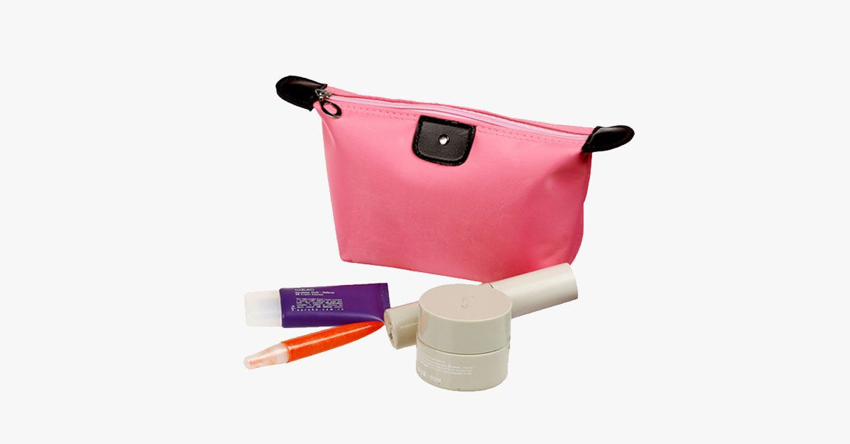BowLift | Candy Cosmetic Travel Case - Nylon Bag - Zipper Closure - Perfect for Organizing Your Cosmetics!