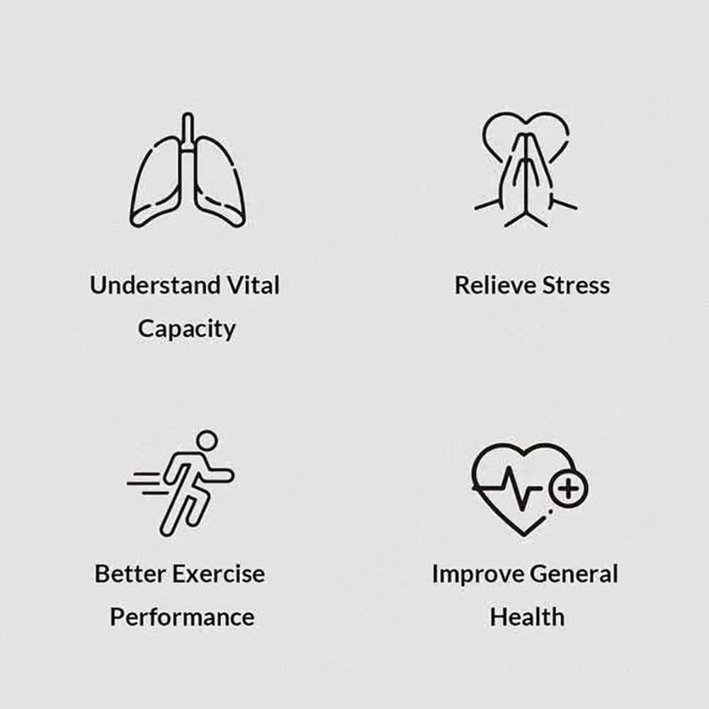 BowLift | BreathBoost Smart Breathing Trainer – Lung Capacity & Respiratory Muscle Strengthening Device