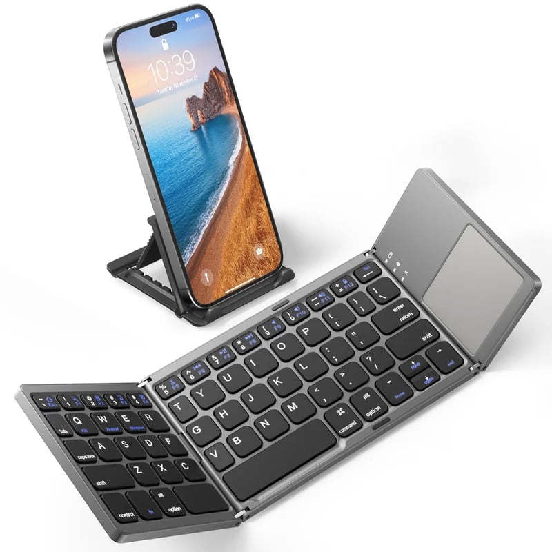 BowLift | Foldable Bluetooth Keyboard with Touchpad