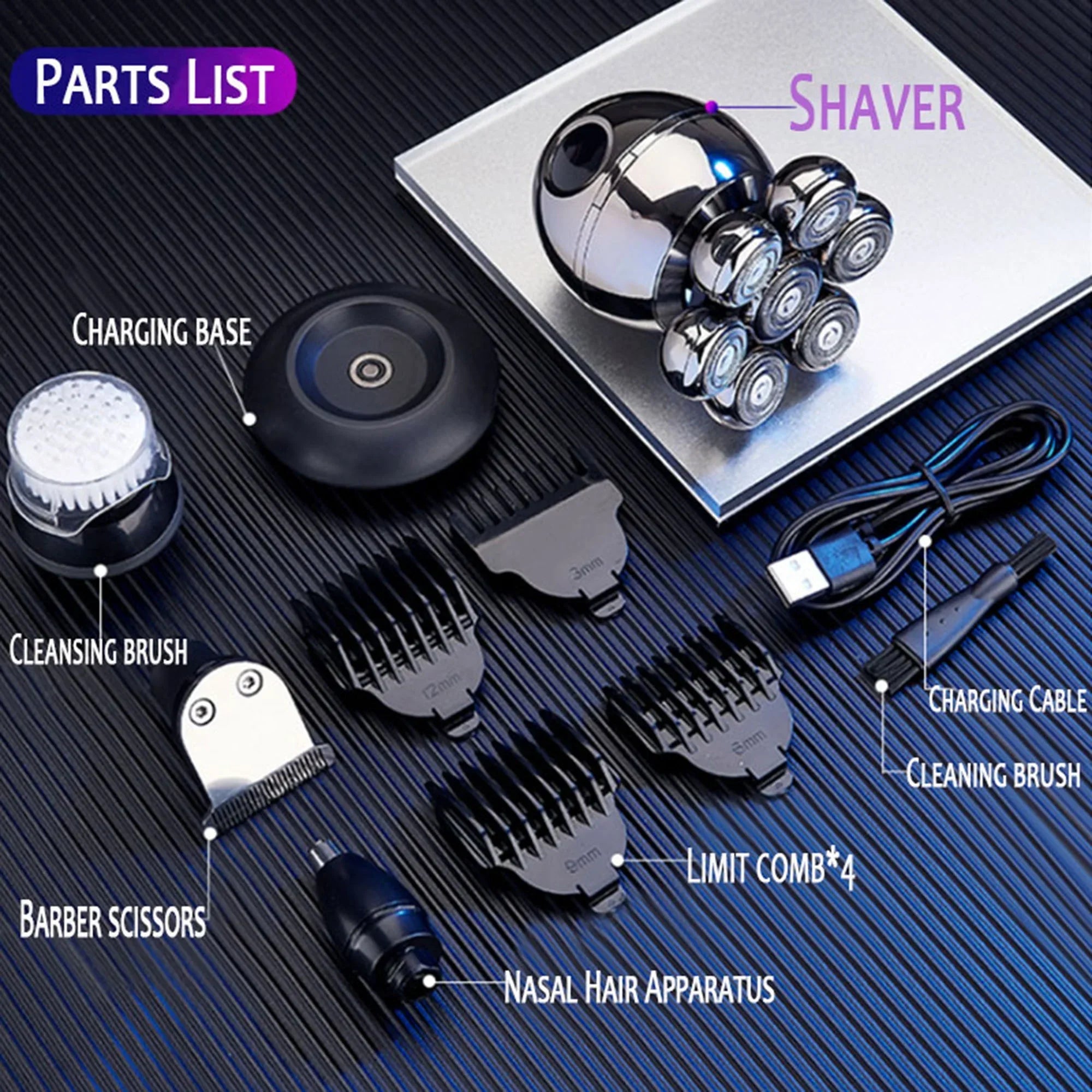 BowLift | FlexiShave Pro – 7D Electric Razor for Smooth & Irritation-Free Shaving