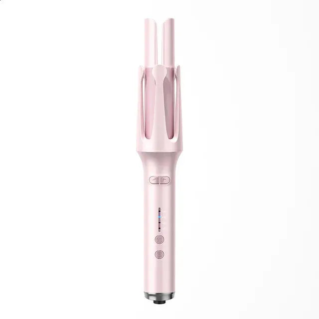 BowLift | 2 in 1 Rotating Ceramic Curling Wand, 1.26 in Automatic Hair Curler