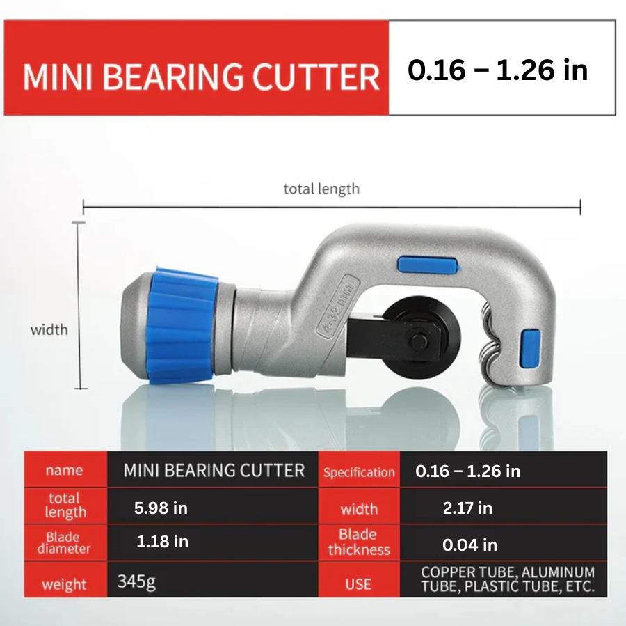 BowLift | Heavy-Duty Pipe Cutter for Metal and PVC Tubing