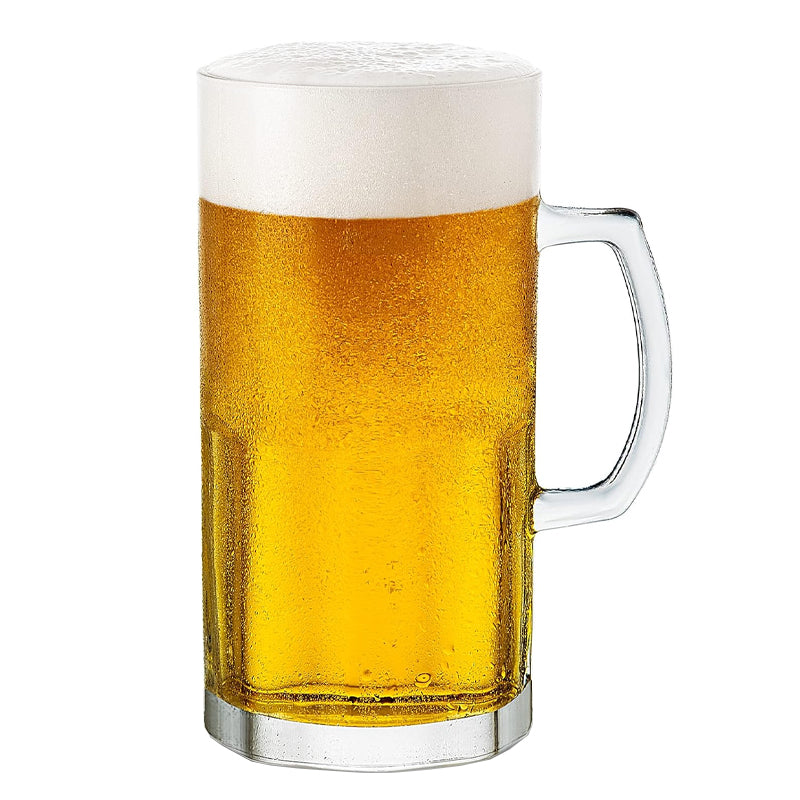 BowLift | 1000ml/34oz Large Beer Mug Super Mug Coffee Tea Glassware Durable Wine Tumbler