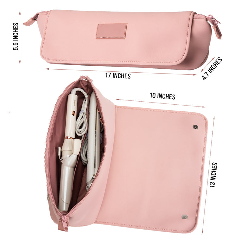 BowLift | Hair tools travel bag and heat-resistant mat