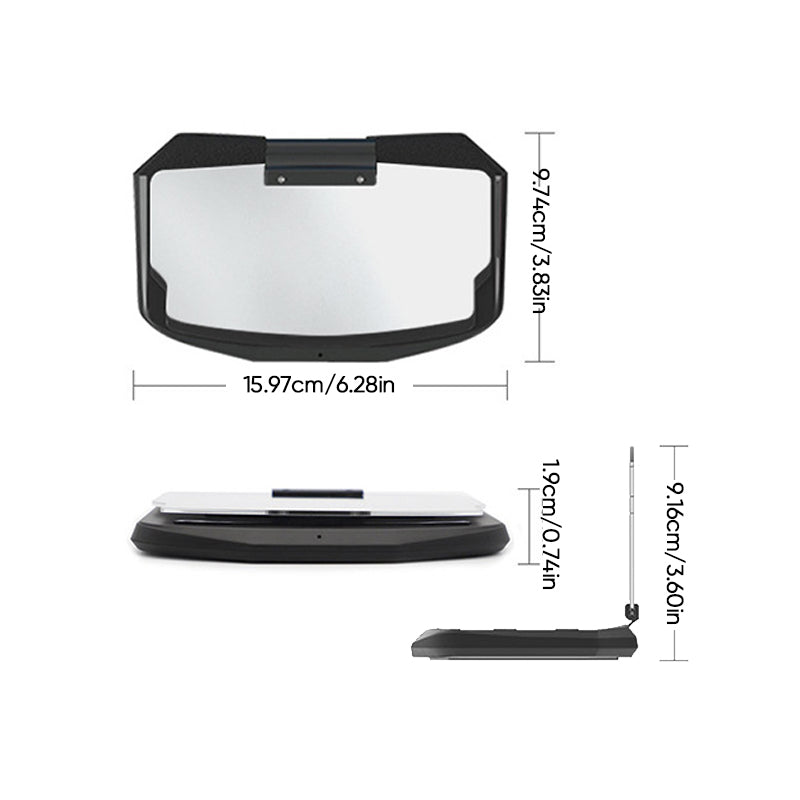 BowLift | HUD navigation projector with wireless charging function