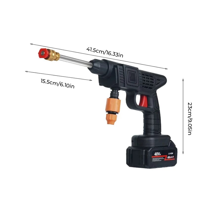 BowLift | Cordless Portable High Pressure Spray Water Gun Set | Ideal for Cleaning Cars, Patios & Garden Furniture