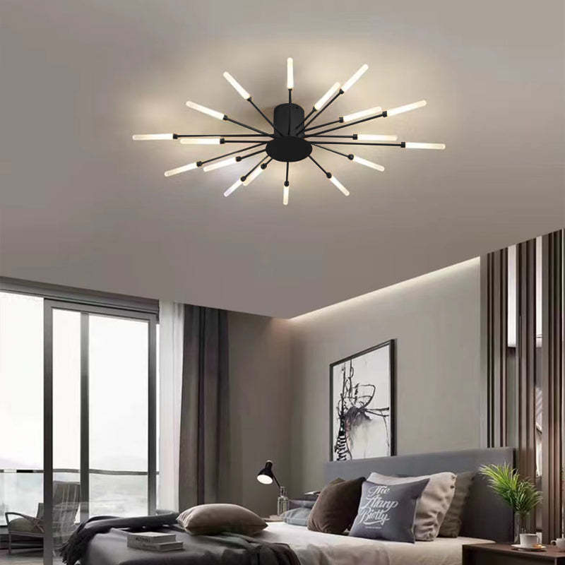 BowLift | GlowHaven - Sleek Ceiling Lamp for Home Spaces