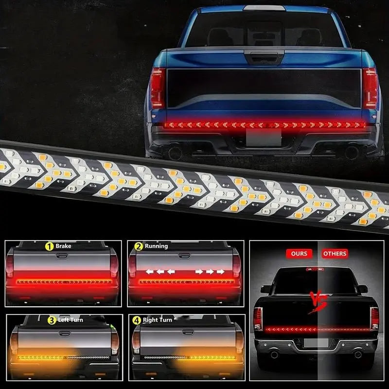 BowLift | 48-inch two-color LED tail light strip – Bright vehicle signal light
