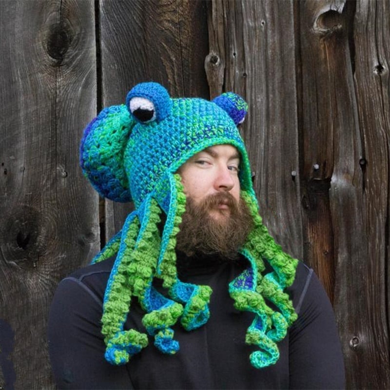 BowLift | Crochet Octopus Hat —— A very good birthday/Christmas gift