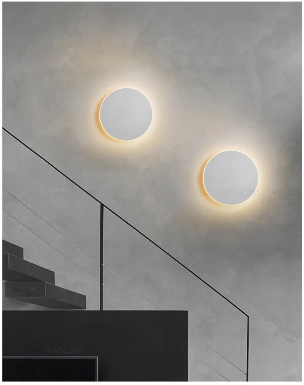 BowLift | LED Wall Light Round