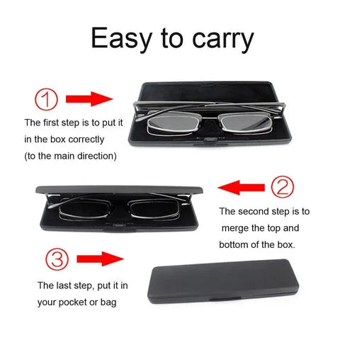 BowLift | Compact Mens & Ladies Folding Reading Glasses