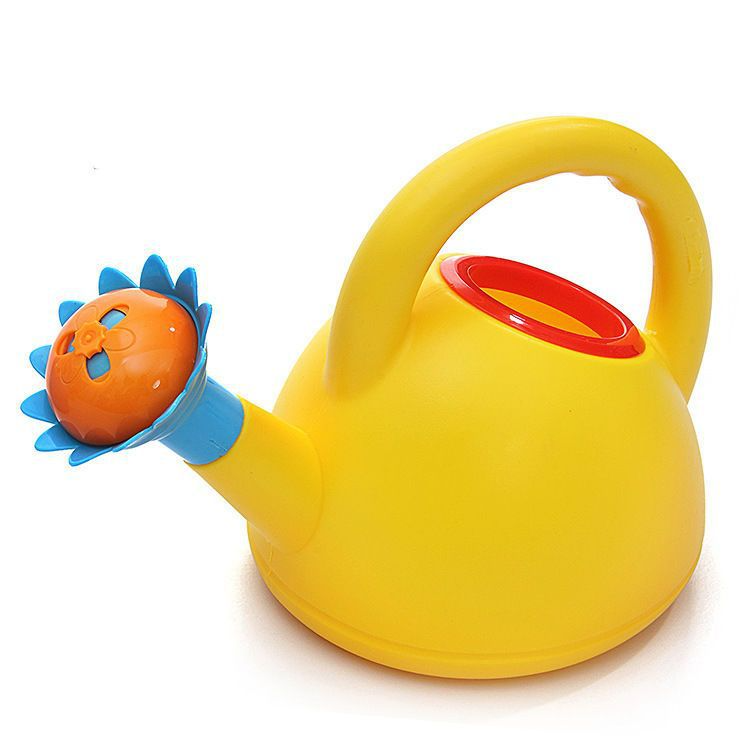 BowLift | Children's watering can with flower mouth – Colorful plastic watering can for little gardeners