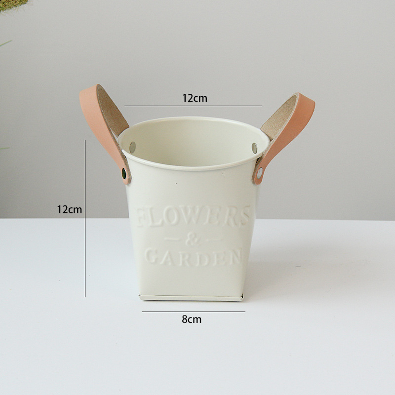 BowLift | Decorative plant pots with leather handles – flower pots for home and garden