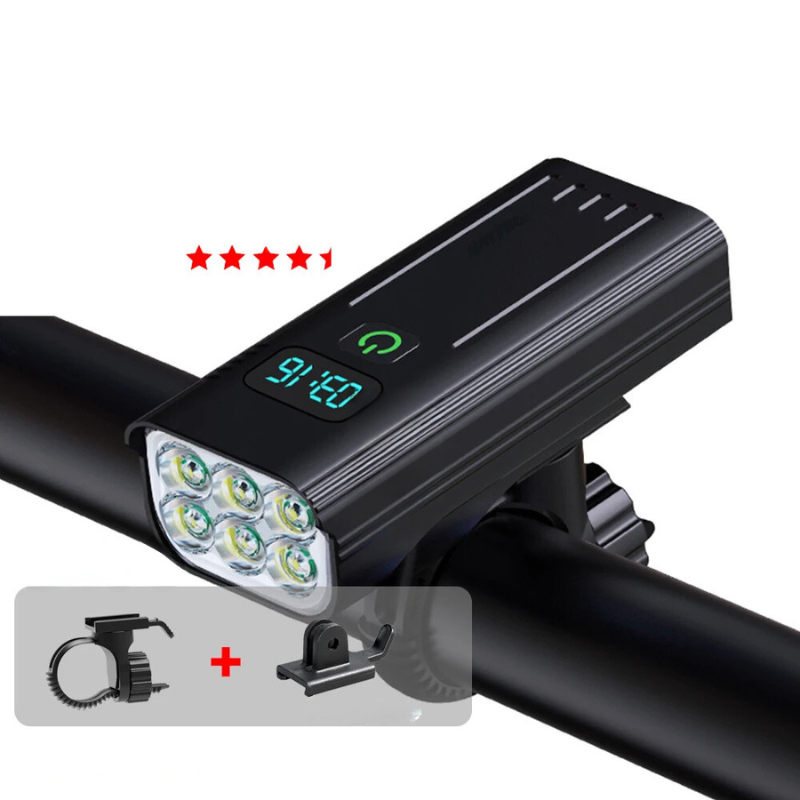 BowLift | 5000 Lumen USB Rechargeable Bike Light with Mounts