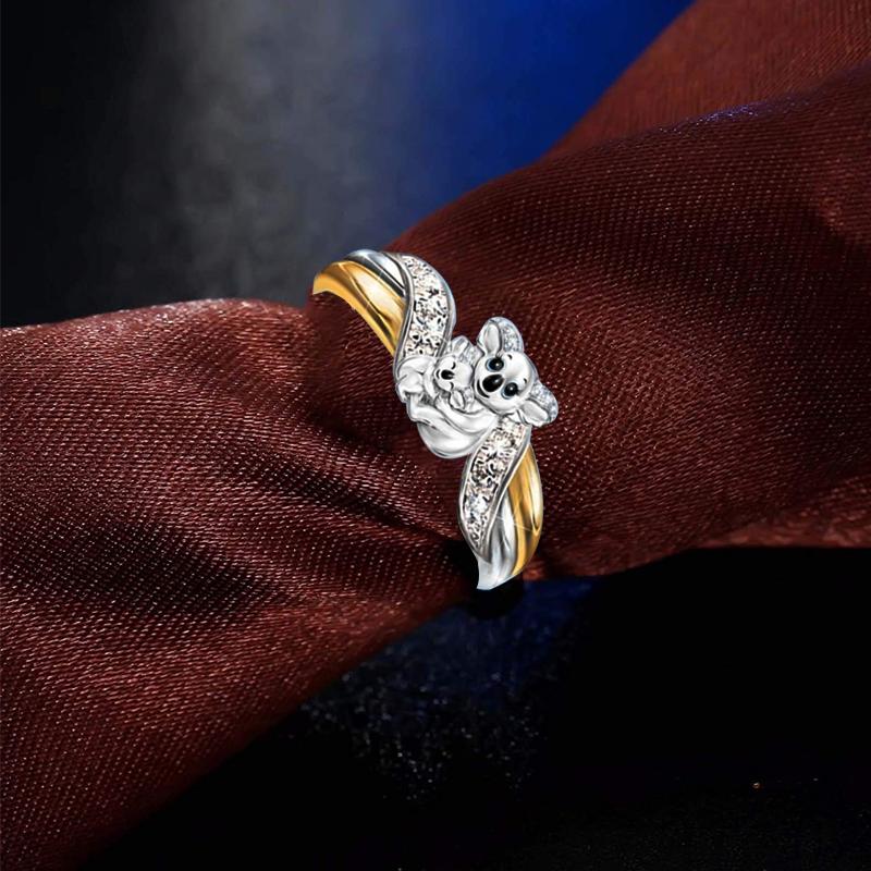 BowLift | Creative Parent-Child Bear Ring