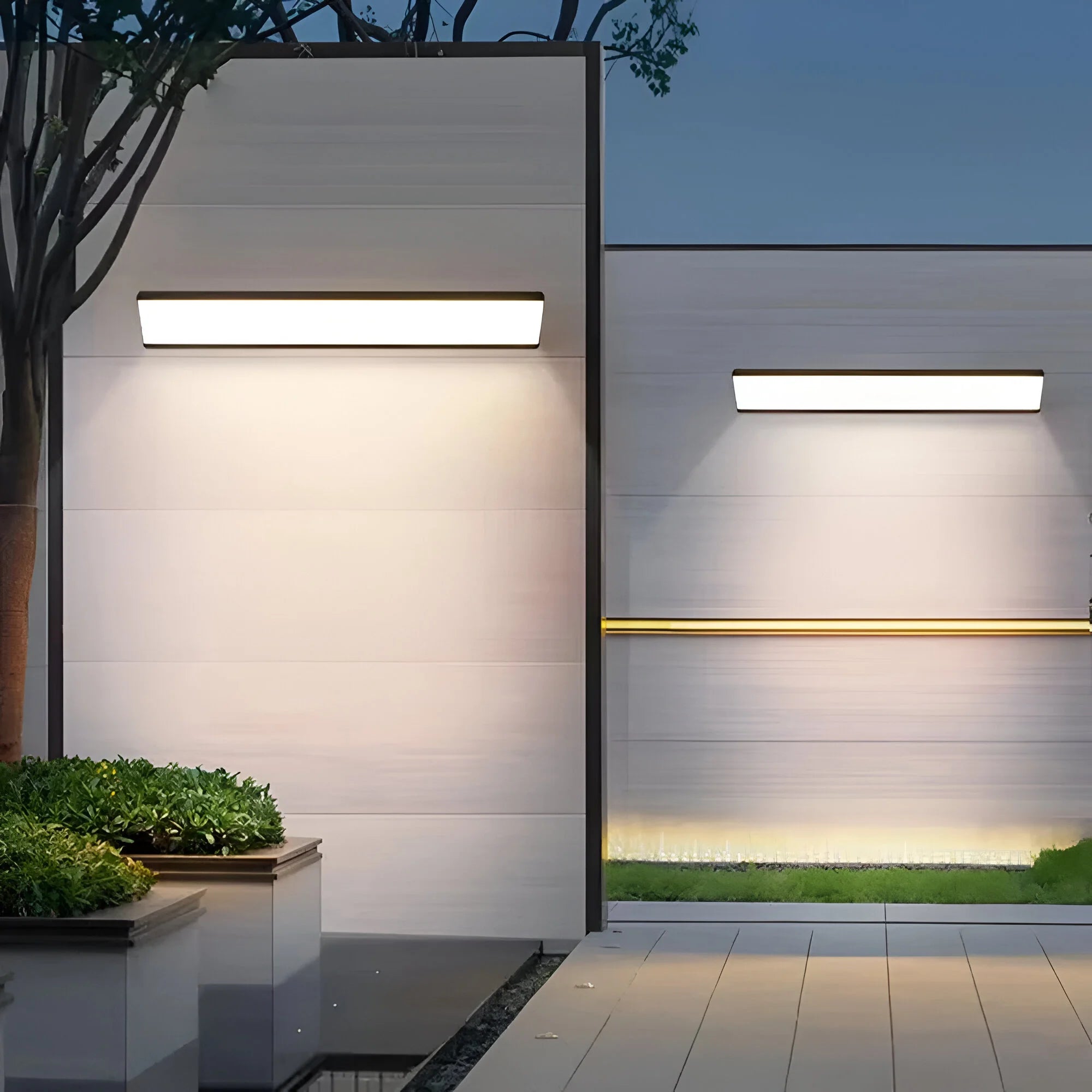 GlowFort – LED Wall Lamp with Acrylic Shade