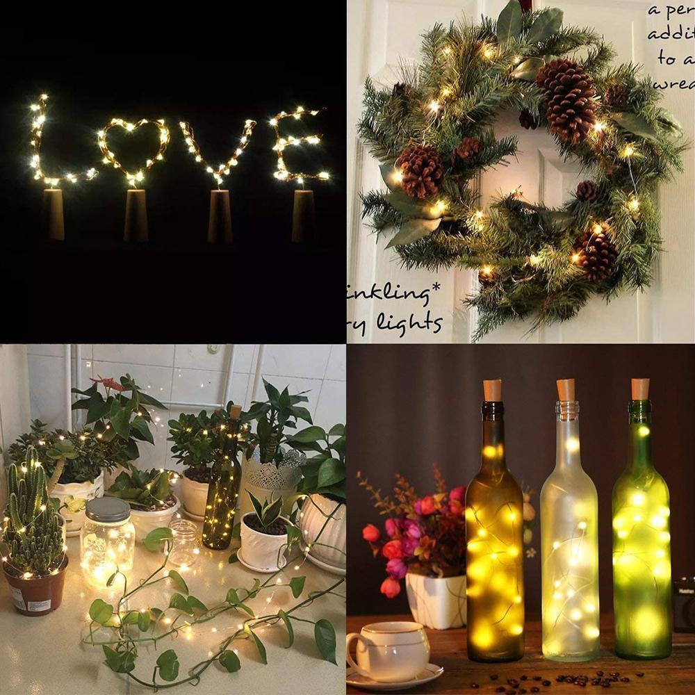 BowLift | LED Wine Bottle Lamps Cork Night Light DIY Decoration Lift - 5/10 PCS