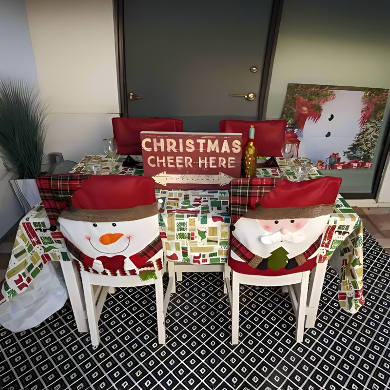 BowLift | Cute Christmas themed chair covers