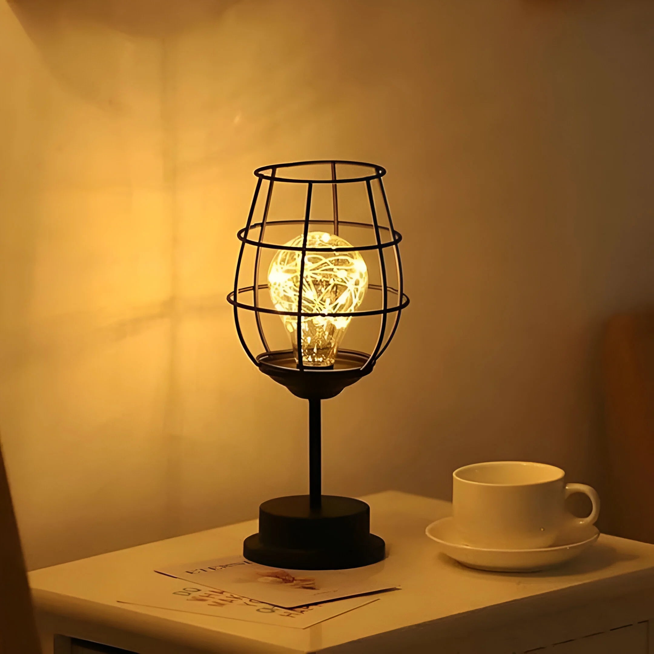 GlowAura – Modern Sphere Table Lamp