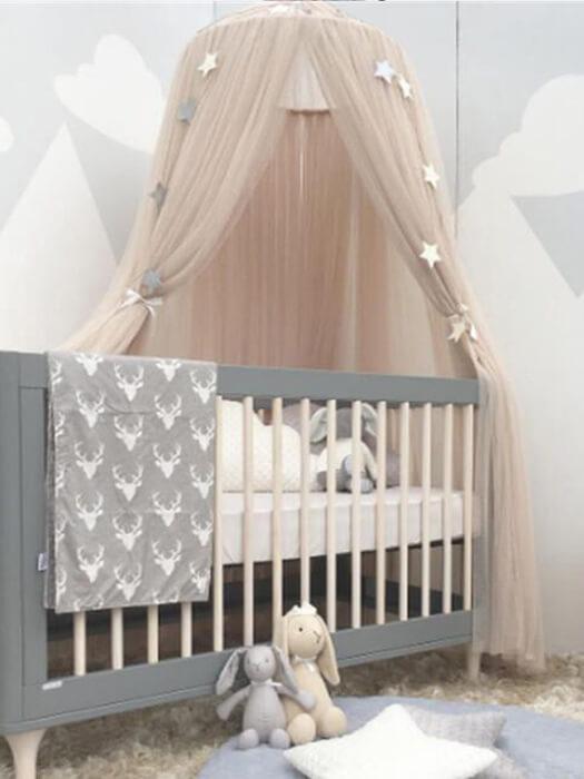 BowLift | Baby Bed Curtain Round Crib