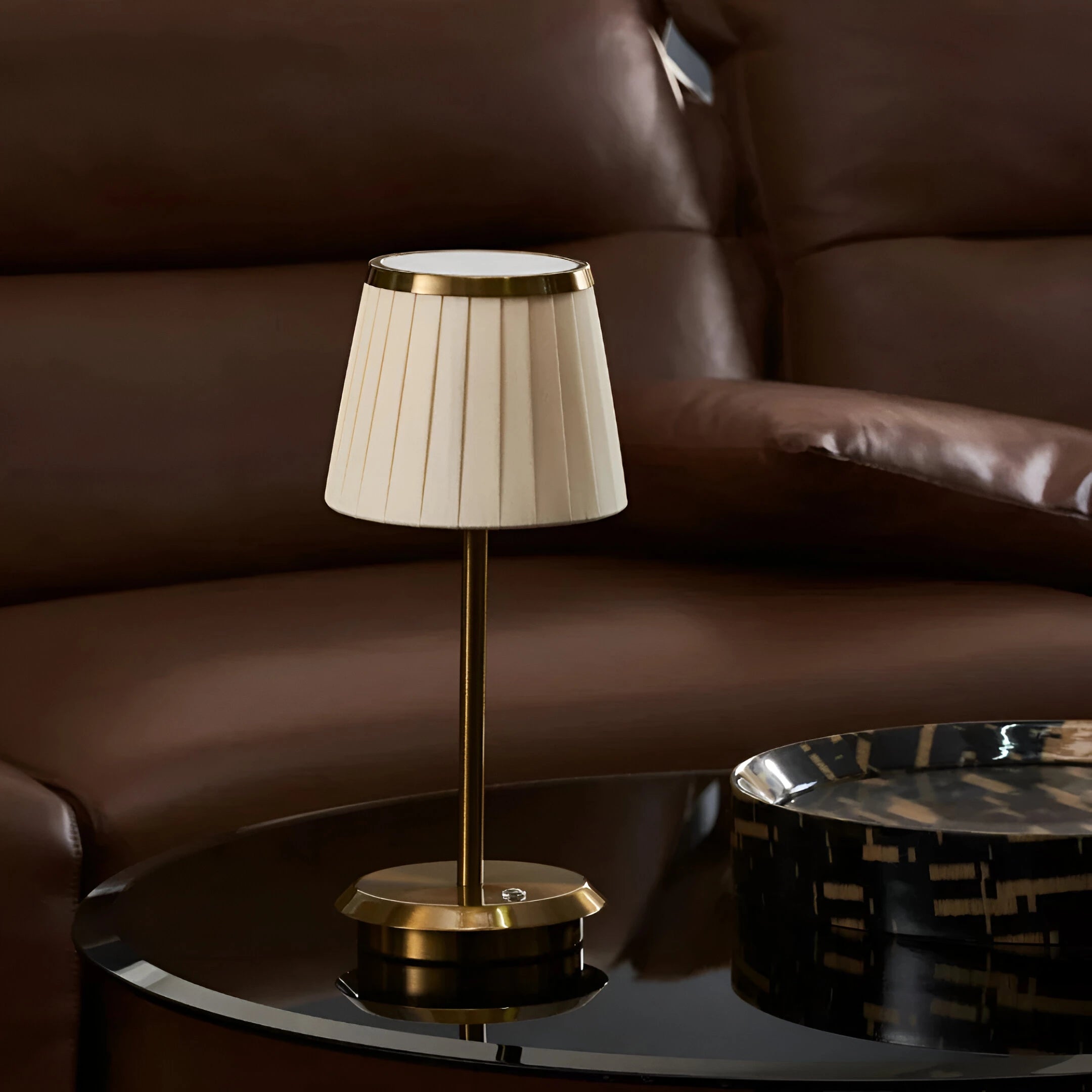 LunaGlow – Cordless Fabric Table Lamp