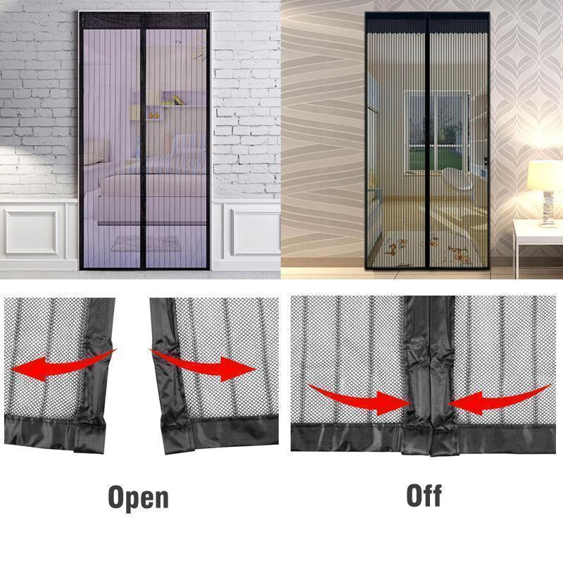 BowLift | Magnetic Fly Screen Door with Velcro Closure