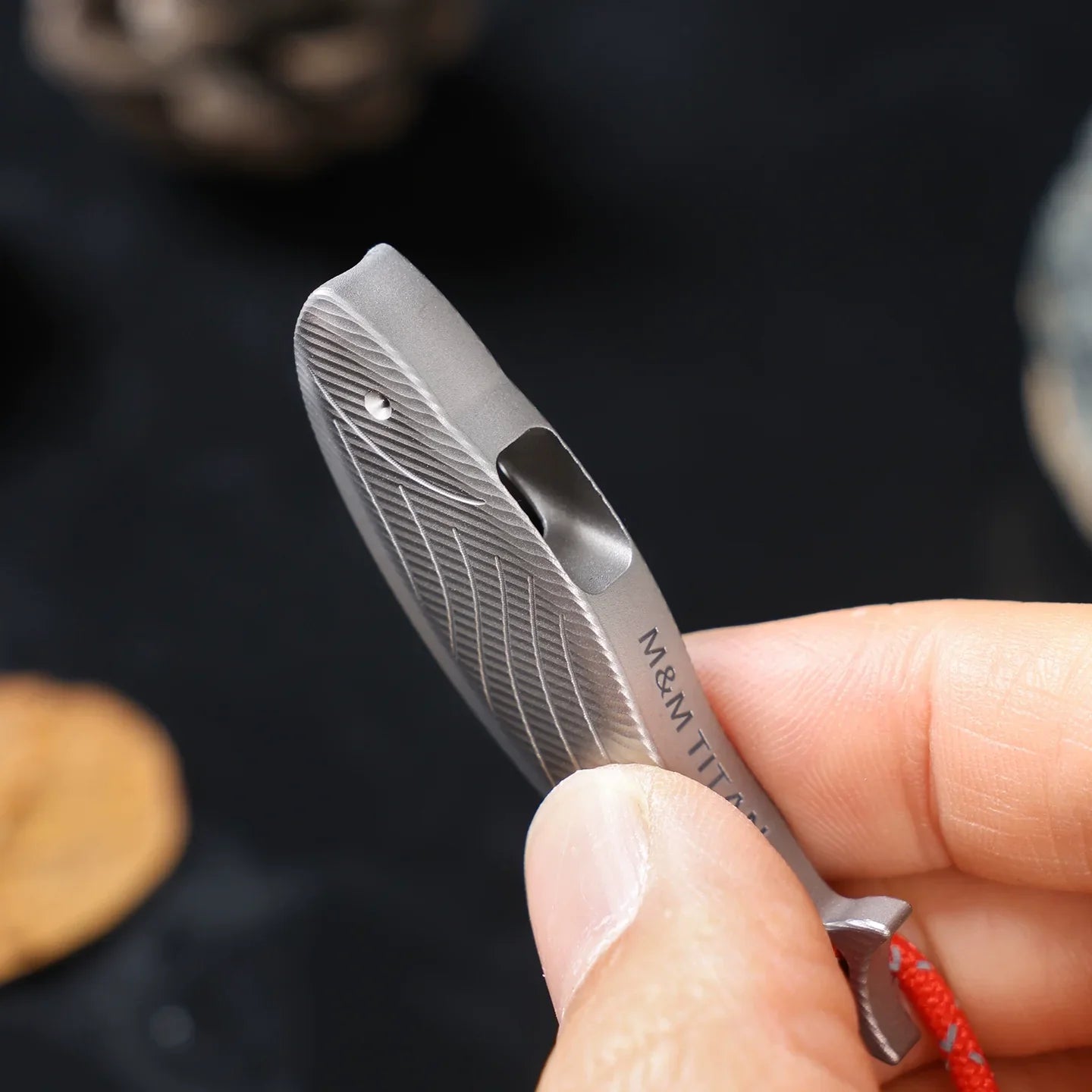 BowLift | Pure Titanium Fish-Shaped Survival Whistle - Loud, Portable, Cute