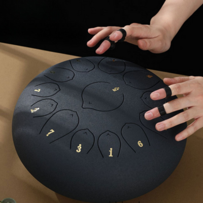 BowLift | EchoDrum – Steel Tongue Drum for Meditation, Yoga, and Relaxation