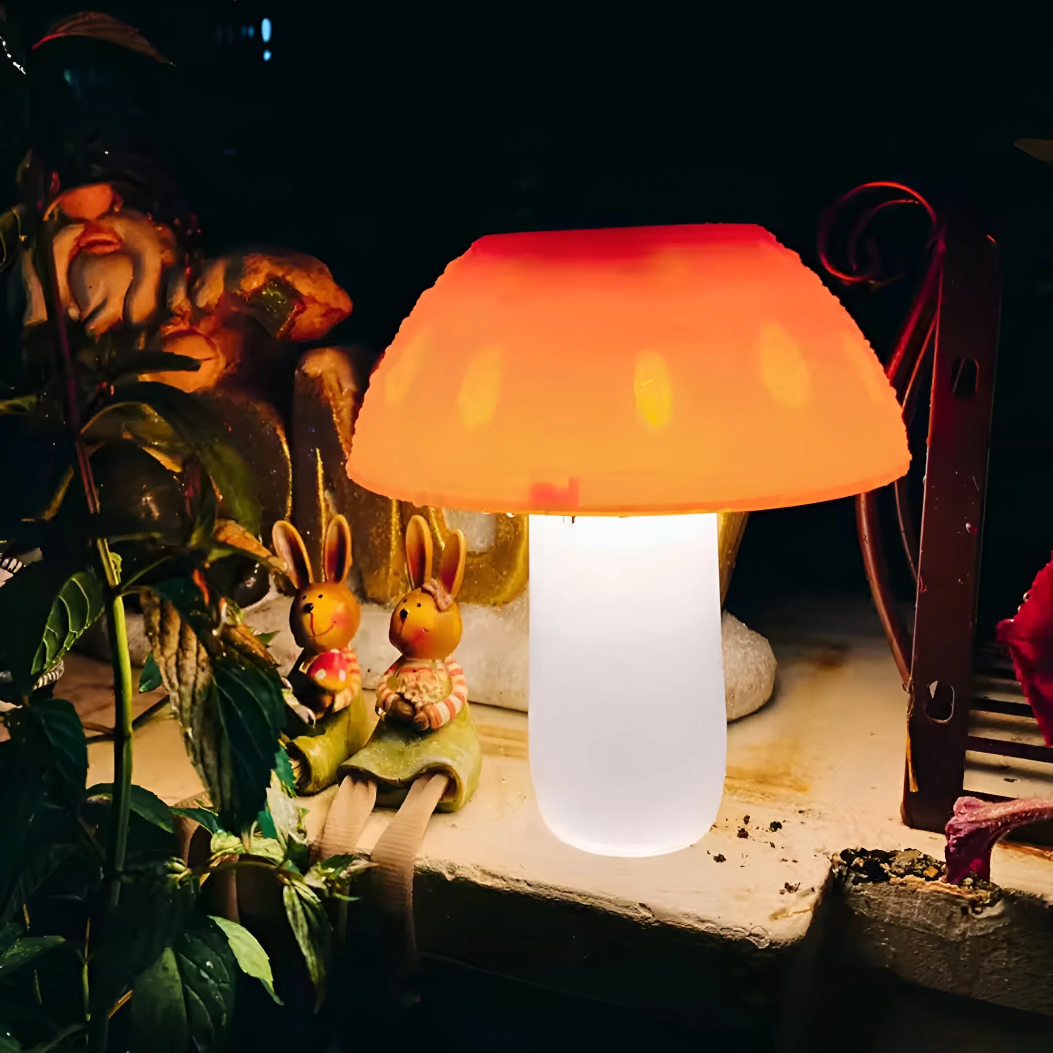 GlowCap – Solar-Powered Mushroom Garden Light