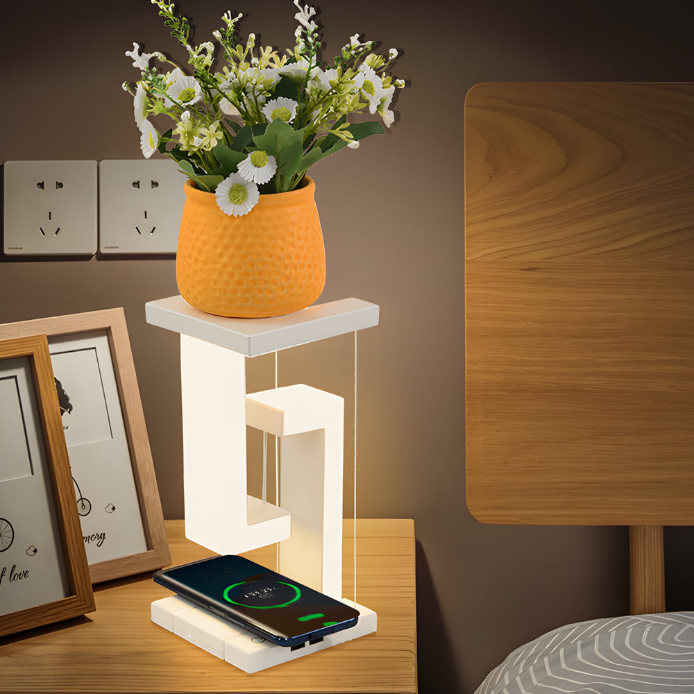 BowLift | Futuristic table lamp with hovering technology