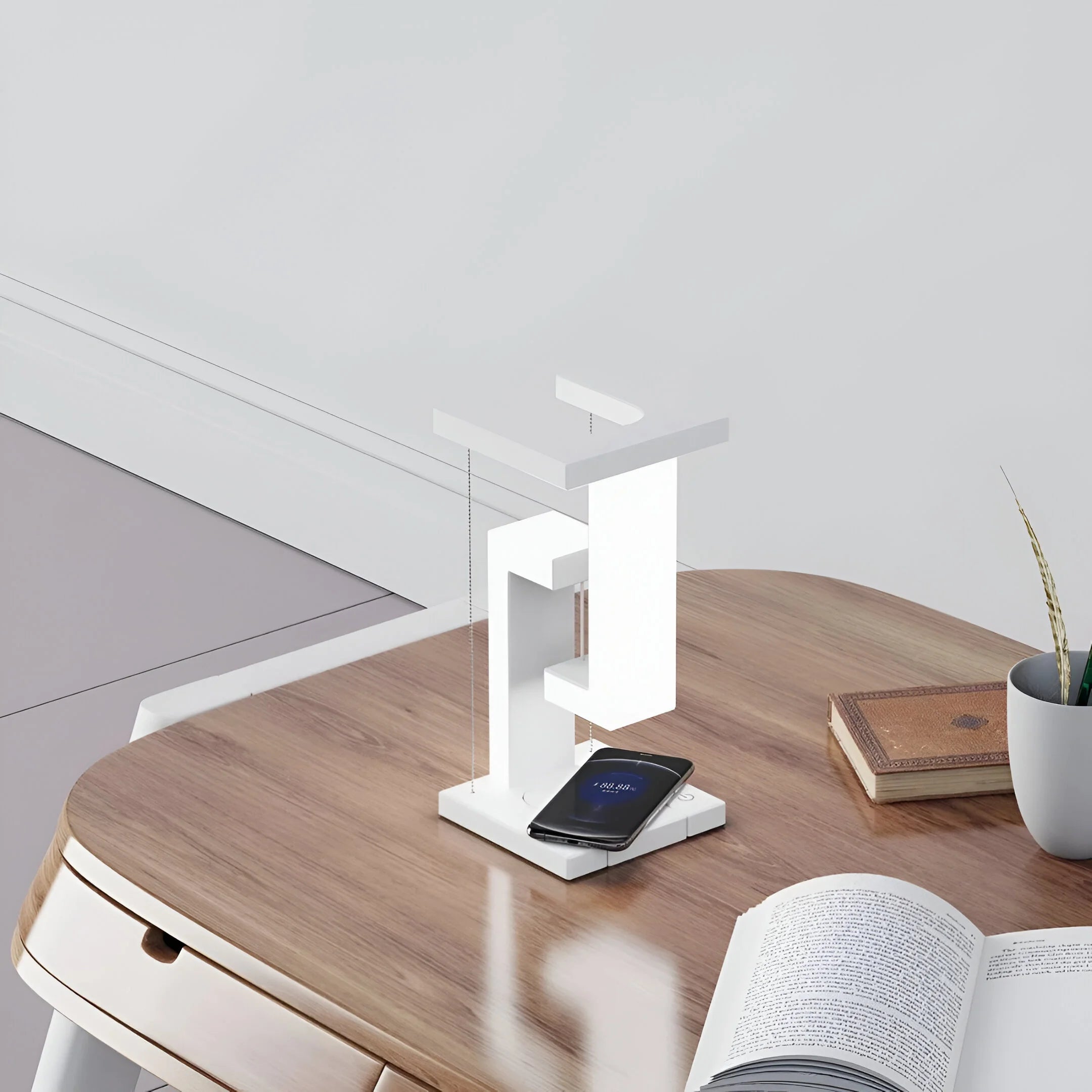 MagnaGlow – Suspended Balance Table Lamp