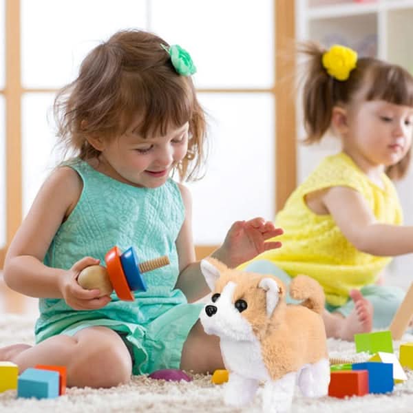 BowLift | Interactive plush dog for lifelike playtime fun