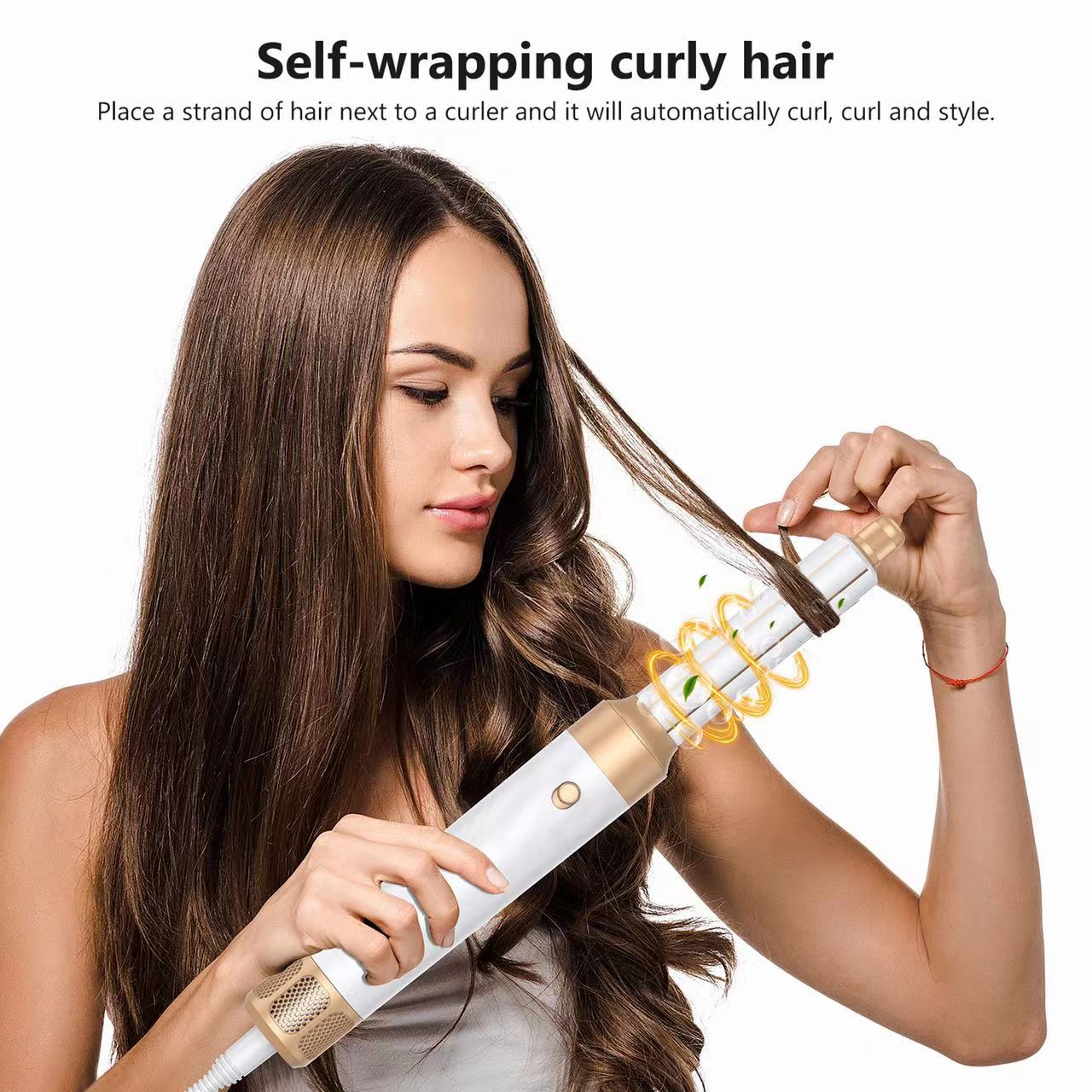 BowLift | 7-in-1 Airwrap Hair Styler | Multi-Functional Styling Tool for Curls, Waves & Straightening