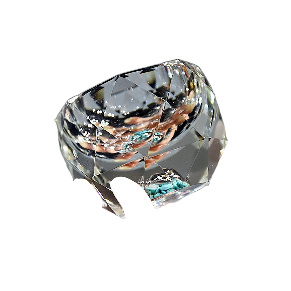 BowLift | 50ml diamond-cut crystal drinking glasses vodka shot glasses wine glasses whiskey glasses spirits sake soju brandy tea cup