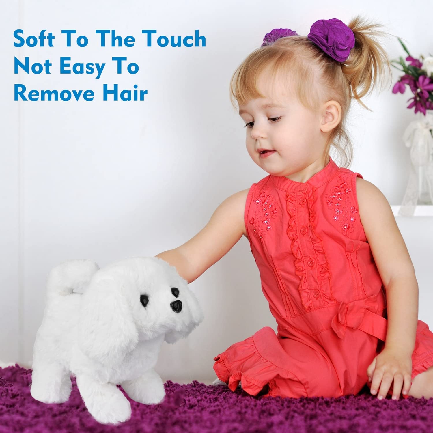 BowLift | Electronic Interactive Plush Puppy Toy