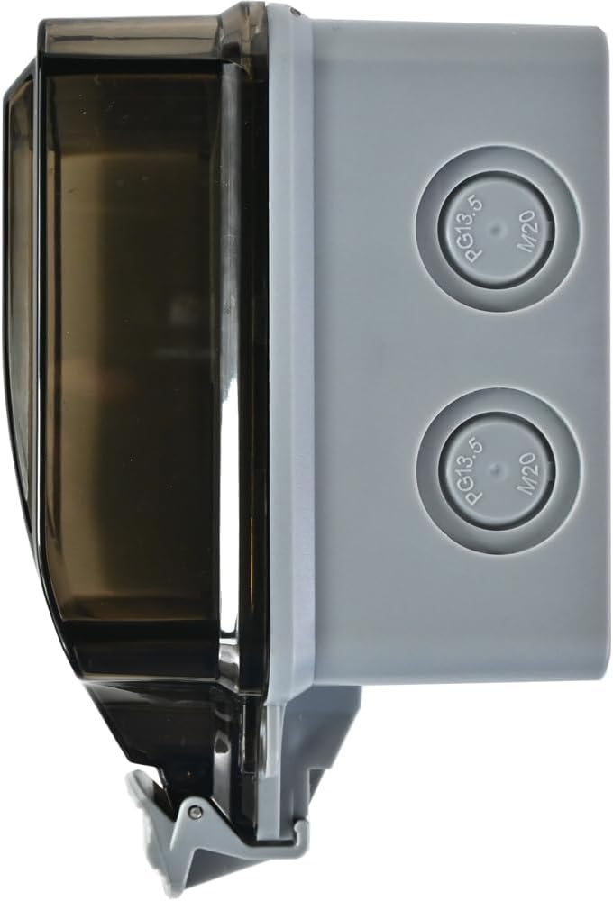 BowLift | IP66 Outdoor Waterproof Wall Socket with Lockable Cover – PowerGuard