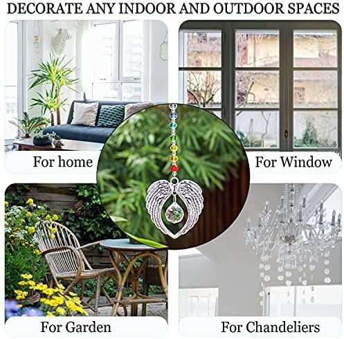 BowLift | Colorful Angel Wings Memorial Ornament